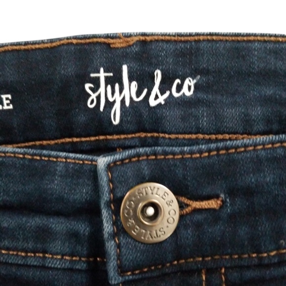 Style & Co Women's Stretchy High Rise Skinny‎ Ankle Jeans Size 14 - Picture 7 of 11